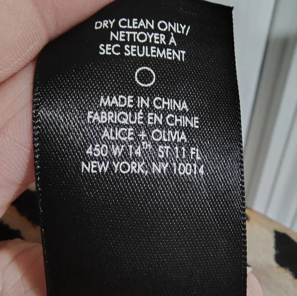 Alice + Olivia Jude Leopard Print Mini Dress Women's Medium MSRP $295 CURRENT - Picture 10 of 10